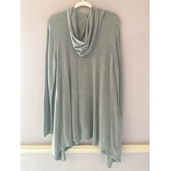 Barefoot Dreams CozyChic Ultra Lite Hooded Cardigan Size Large‎ - Picture 5 of 5